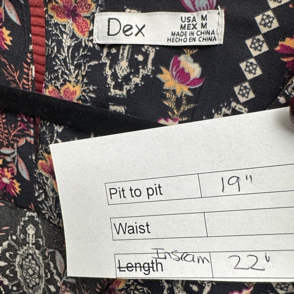 Dex Floral Cropped Jumpsuit NEW - Picture 12 of 12